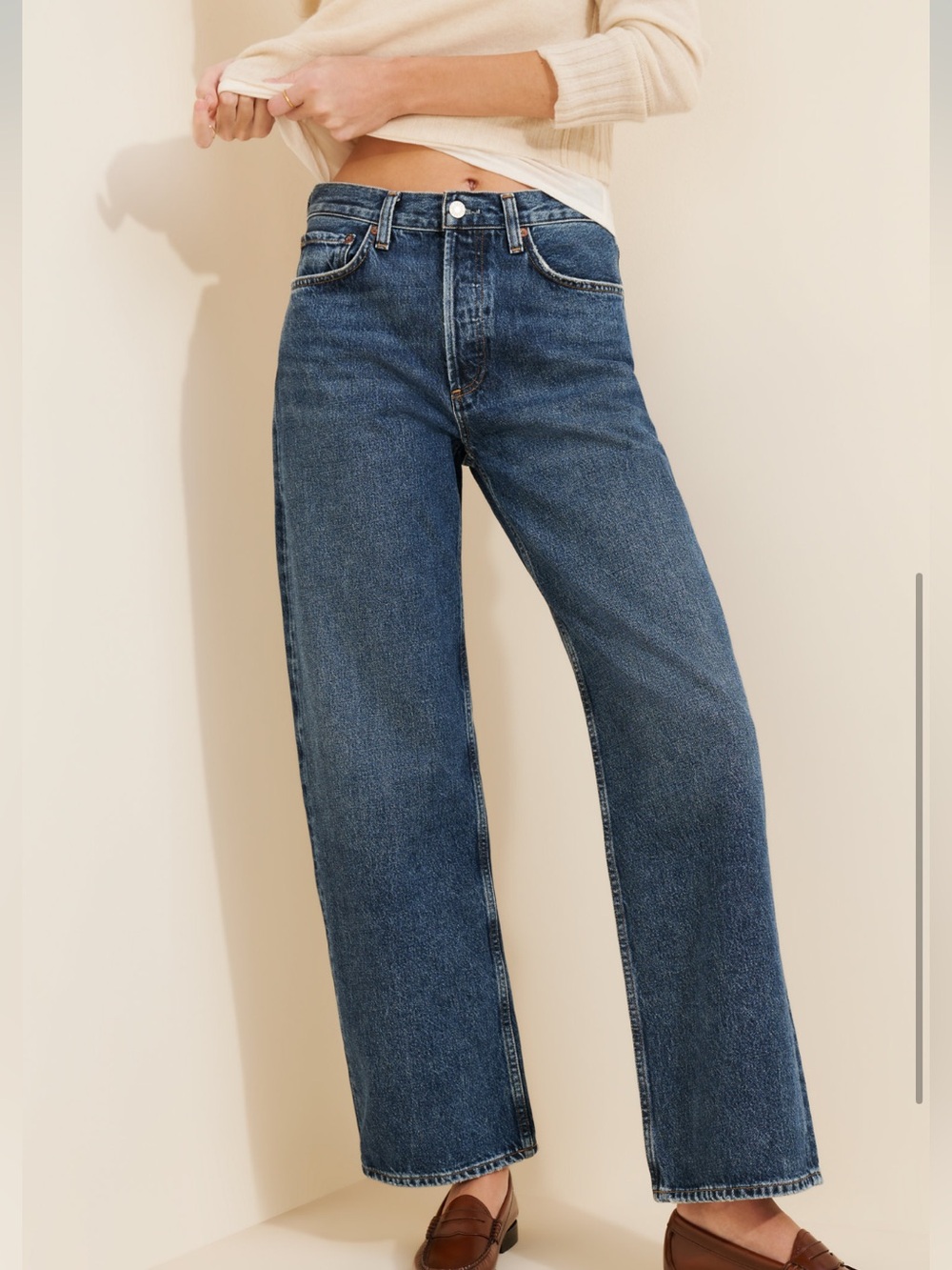Agolde Arc Straight-Leg Jeans - Picture 2 of 9